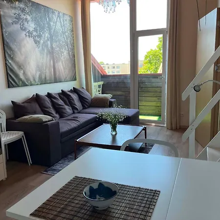 Apartament 2 Miegamuju Kambariu Apartamentai Palangos Centre Su Vaiku Zaidimo Aikstele Połąga